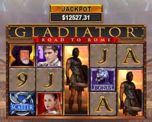 Gladiator Road to Rome  -  Playtech